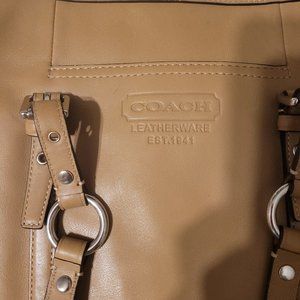 Coach leather bag